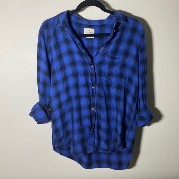 Blue + Black Flannel - Picture 3 of 7